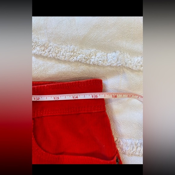 Gap Corduroy Red Mini Skirt Size 28/6 - Picture 5 of 5